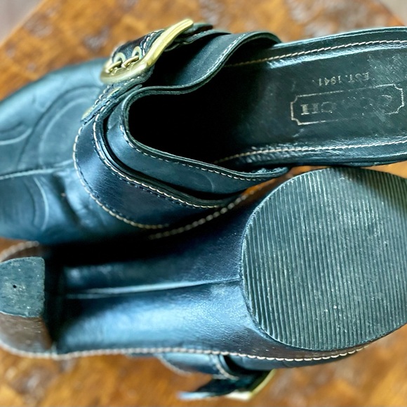 Coach mules size 7B excellent condition. - Picture 5 of 5
